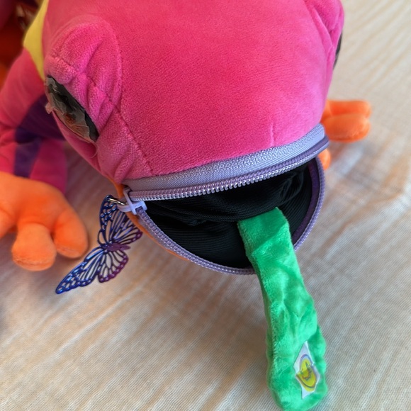 NWT Dolls Kill Cosmic Croaker Plush Backpack - Picture 10 of 12